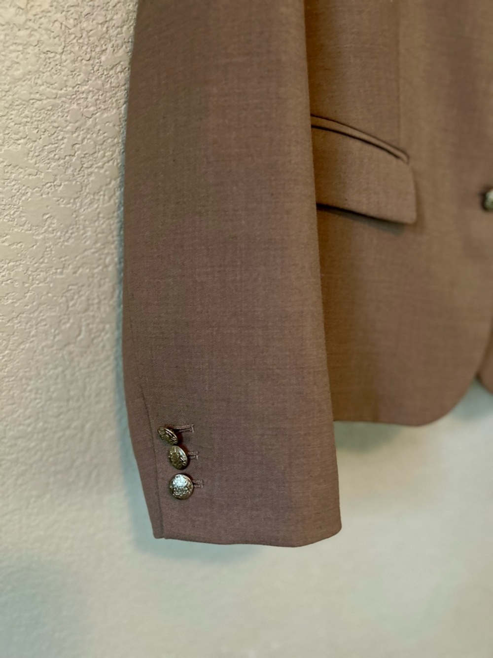 J.Crew Original Schoolboy Tailored Wool Blazer - Camel-Size 14 Career Preppy - Picture 7 of 9